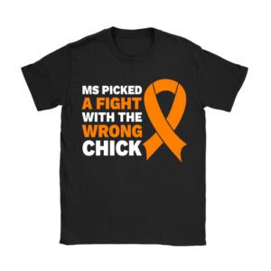 MS Warrior MS Picked A Fight Multiple Sclerosis Awareness T-Shirt