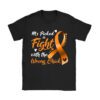 MS Warrior MS Picked A Fight Multiple Sclerosis Awareness T-Shirt