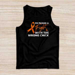 MS Warrior MS Picked A Fight Multiple Sclerosis Awareness Tank Top