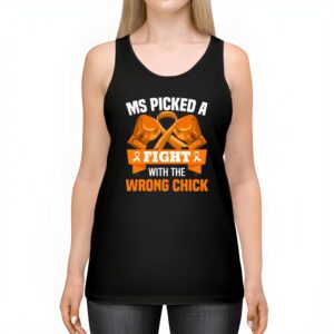 MS Warrior MS Picked A Fight Multiple Sclerosis Awareness Tank Top 2 2