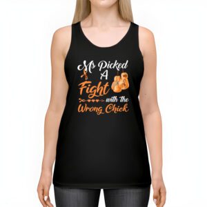 MS Warrior MS Picked A Fight Multiple Sclerosis Awareness Tank Top 2 3
