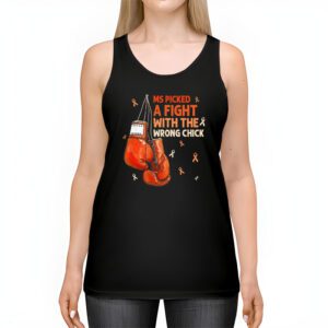 MS Warrior MS Picked A Fight Multiple Sclerosis Awareness Tank Top 2