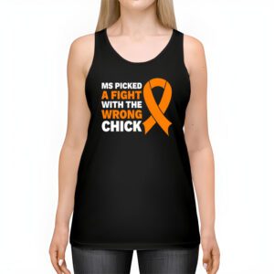 MS Warrior MS Picked A Fight Multiple Sclerosis Awareness Tank Top 2 5