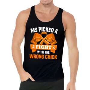 MS Warrior MS Picked A Fight Multiple Sclerosis Awareness Tank Top 3 2