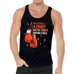 MS Warrior MS Picked A Fight Multiple Sclerosis Awareness Tank Top 3