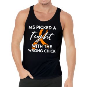 MS Warrior MS Picked A Fight Multiple Sclerosis Awareness Tank Top 3 6