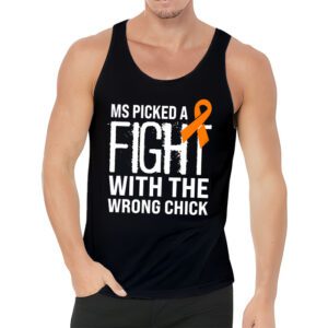 MS Warrior MS Picked A Fight Multiple Sclerosis Awareness Tank Top 3 9