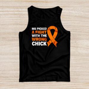 MS Warrior MS Picked A Fight Multiple Sclerosis Awareness Tank Top