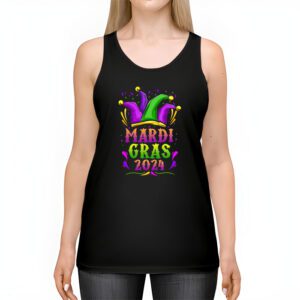 Mardi Gras 2024 Jester Outfit Kids Girls Boys Men Women Tank Top 2 2