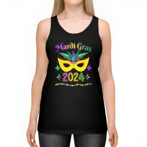 Mardi Gras 2024 Jester Outfit Kids Girls Boys Men Women Tank Top 2