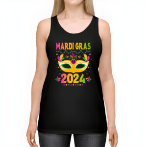 Mardi Gras 2024 Jester Outfit Kids Girls Boys Men Women Tank Top 2 4