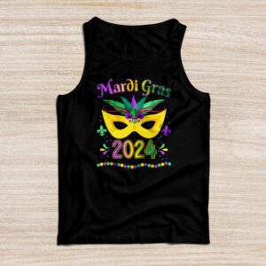 Mardi Gras 2024 Jester Outfit Kids Girls Boys Men Women Tank Top