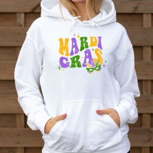 Mardi Gras 2024 Womens Girls Mask Beads New Orleans Party Hoodie 3 1