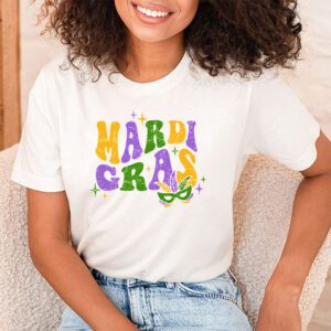 Mardi Gras 2024 Womens Girls Mask Beads New Orleans Party T Shirt 1 3