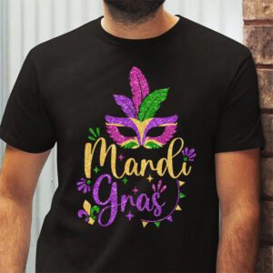 Mardi Gras 2024 Womens Girls Mask Beads New Orleans Party T Shirt 2 1