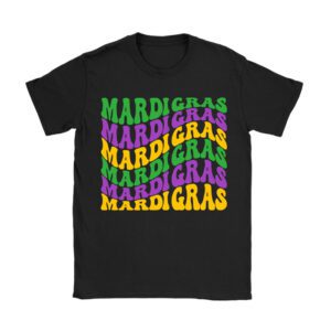 Mardi Gras 2024 - Womens Girls Mask Beads New Orleans Party T-Shirt