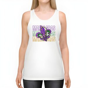 Mardi Gras 2024 Womens Girls Mask Beads New Orleans Party Tank Top 2 7