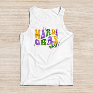 Mardi Gras 2024 - Womens Girls Mask Beads New Orleans Party Tank Top