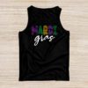 Mardi Gras 2024 - Womens Girls Mask Beads New Orleans Party Tank Top