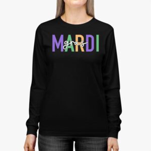 Mardi Gras Festival New Orleans Womens Longsleeve Tee 2 5