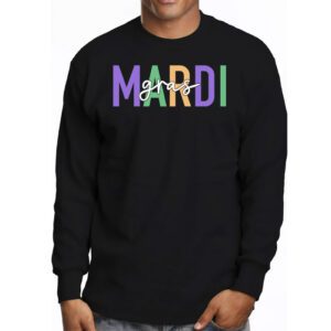 Mardi Gras Festival New Orleans Womens Longsleeve Tee 3 5