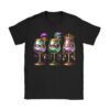 Mardi Gras Glass Of Wine Funny Drinking Wine Festival Parade T-Shirt