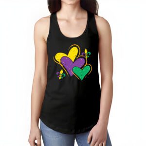 Mardi Gras Hearts Cute Outfit Women Girls Kids Toddler Tank Top 1 2