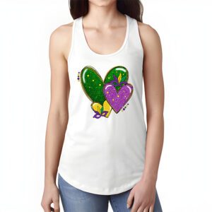 Mardi Gras Hearts Cute Outfit Women Girls Kids Toddler Tank Top 1 4