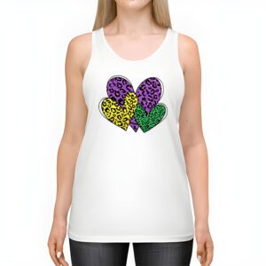 Mardi Gras Hearts Cute Outfit Women Girls Kids Toddler Tank Top 2 3