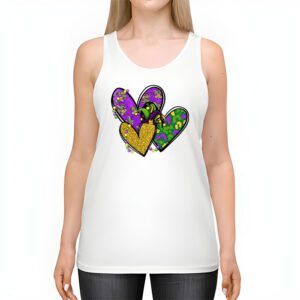 Mardi Gras Hearts Cute Outfit Women Girls Kids Toddler Tank Top 2 5