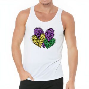 Mardi Gras Hearts Cute Outfit Women Girls Kids Toddler Tank Top 3 3