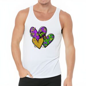 Mardi Gras Hearts Cute Outfit Women Girls Kids Toddler Tank Top 3 5