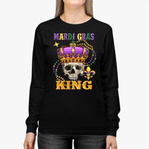 Mardi Gras King Men Carnival Costume Gift Mardi Gras Longsleeve Tee 2 2