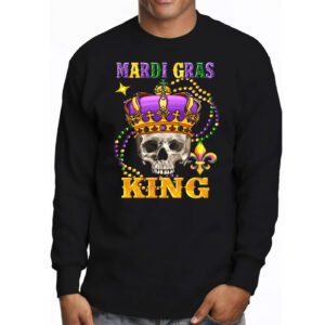 Mardi Gras King Men Carnival Costume Gift Mardi Gras Longsleeve Tee 3 2