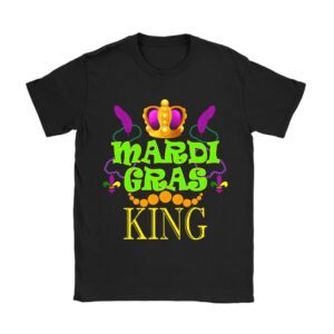 Mardi Gras King Men Carnival Costume Gift Mardi Gras T-Shirt