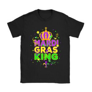 Mardi Gras King Men Carnival Costume Gift Mardi Gras T-Shirt