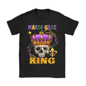 Mardi Gras King Men Carnival Costume Gift Mardi Gras T-Shirt