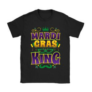 Mardi Gras King Men Carnival Costume Gift Mardi Gras T-Shirt