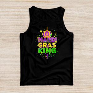 Mardi Gras King Men Carnival Costume Gift Mardi Gras Tank Top