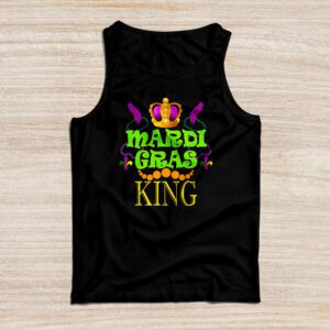 Mardi Gras King Men Carnival Costume Gift Mardi Gras Tank Top