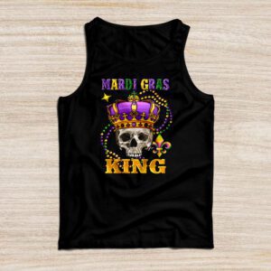 Mardi Gras King Men Carnival Costume Gift Mardi Gras Tank Top