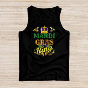 Mardi Gras King Men Carnival Costume Gift Mardi Gras Tank Top