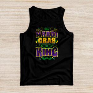 Mardi Gras King Men Carnival Costume Gift Mardi Gras Tank Top