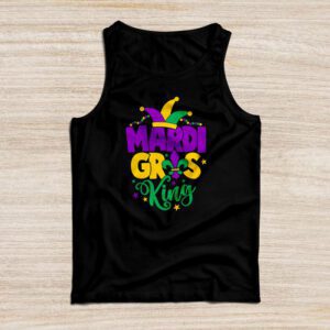 Mardi Gras King Men Carnival Costume Gift Mardi Gras Tank Top