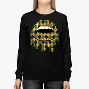 Mardi Gras Lips Queen Carnival Trendy 2024 Leopard Louisiana Longsleeve Tee 2 Mardi Gras Lips Queen Carnival Trendy 2024 Leopard Louisiana Longsleeve Tee 2 2