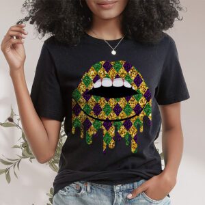 Mardi Gras Lips Queen Carnival Trendy 2024 Leopard Louisiana T-Shirt 1 Mardi Gras Lips Queen Carnival Trendy 2024 Leopard Louisiana T Shirt 1 2