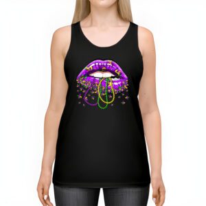 Mardi Gras Lips Queen Carnival Trendy 2024 Leopard Louisiana Tank Top 2 3