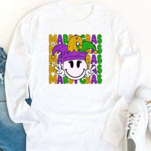 Mardi Gras Shirt Women Men Mardi Gras Kids Mardi Gras Beads Longsleeve Tee 1 1