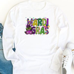 Mardi Gras Shirt Women Men Mardi Gras Kids Mardi Gras Beads Longsleeve Tee 1 5