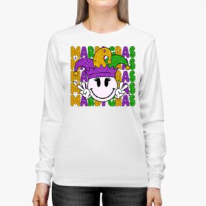 Mardi Gras Shirt Women Men Mardi Gras Kids Mardi Gras Beads Longsleeve Tee 2 1